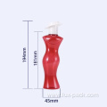 Wholesale Luxury Women Lady Shape Shampoo Bottle, Plastic Detergent Shower Gel Bottle Cosmetic Container Packaging